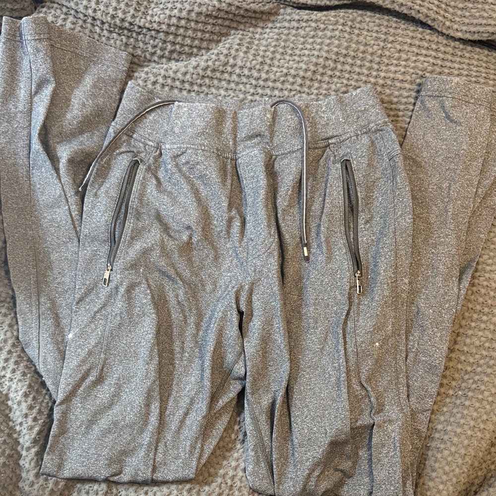 Lululemon Drawstring Joggers with Zipper Pockets